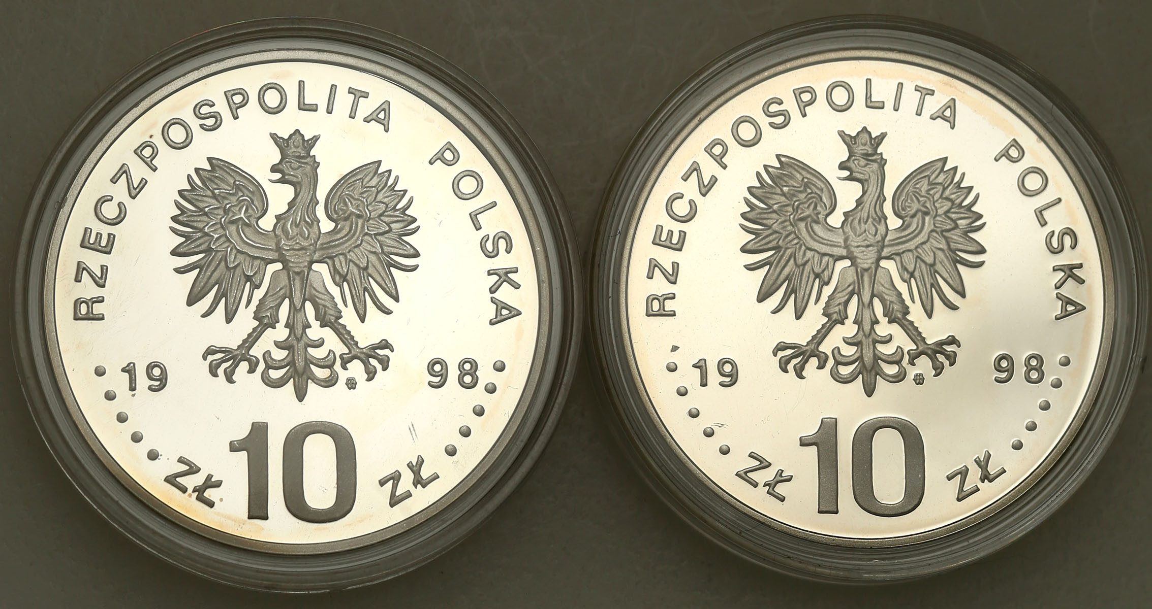 III RP. 10 złotych 1998 Zygmunt III Waza, popiersie i półpostać